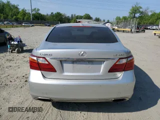 2010 Lexus LS 460 with VIN JTHCL5EF2A5005802, listed as a Copart auction lot 55045745 with 146,507 mi miles and Salvage title. Bid and sale history available at DreamBid. Image 6.