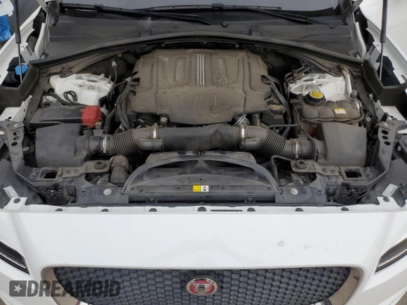 2018 Jaguar F-Pace 35t Prestige with VIN SADCK2EV0JA245372, listed as a Copart auction lot 54076744 with 135,901 mi miles and Salvage title. Bid and sale history available at DreamBid. Image 11.