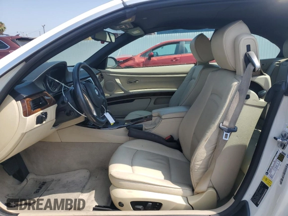 2007 BMW 3 Series 328i with VIN WBAWL13587PX16660, listed as a Copart auction lot 61865865 with 116,834 mi miles and Salvage title. Bid and sale history available at DreamBid. Image 7.