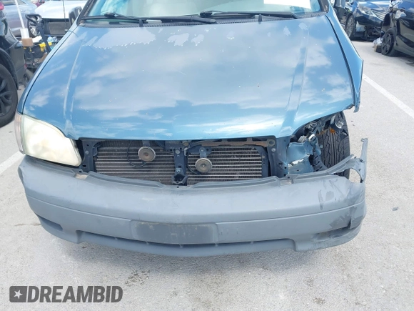 2002 Toyota Sienna LE with VIN 4T3ZF13C62U479542, listed as a IAAI auction lot 42295904 with 199,041 mi miles and . Bid and sale history available at DreamBid. Image 6.