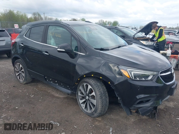 2017 Buick Encore Essence with VIN KL4CJCSB5HB112457, listed as a IAAI auction lot 42180602 with 125,238 mi miles and . Bid and sale history available at carsss.com. Image 1.