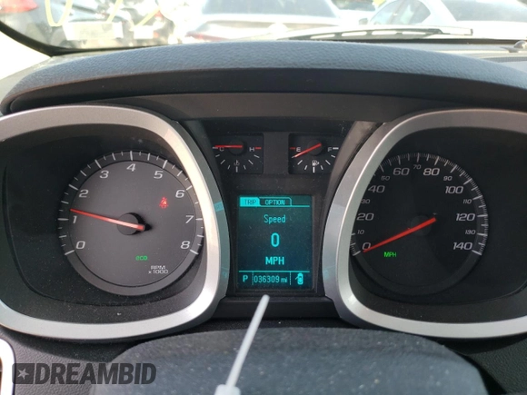 2017 Chevrolet Equinox LT with VIN 2GNALCEK8H1551792, listed as a Copart auction lot 49466094 with 36,309 mi miles and Salvage Title. Bid and sale history available at carsss.com. Image 9.