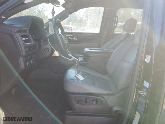 2021 Chevrolet Tahoe Z71 with VIN 1GNSKPKD8MR331042, listed as a Copart auction lot 46280515 with 38,215 mi miles and Salvage Title. Bid and sale history available at carsss.com. Image 7.