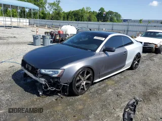 2013 Audi S5 Premium Plus z VIN WAUCGAFR3DA006862, wystawiony jako Copart lot #55995305 z przebiegiem 136 583 mil mil oraz Szkoda całkowita • Salvage title. Historia ofert i sprzedaży dostępna na DreamBid. Obrazek 1.