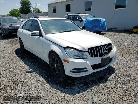 2014 Mercedes-Benz C 250 Sport with VIN WDDGF4HB1EG254153, listed as a Copart auction lot 62057195 with 94,752 mi miles and Salvage title. Bid and sale history available at DreamBid. Image 14.