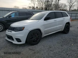 2017 Jeep Grand Cherokee SRT with VIN 1C4RJFDJ9HC954198, listed as a Copart auction lot 43504855 with 89,154 mi miles and Salvage Title. Bid and sale history available at carsss.com. Image 1.