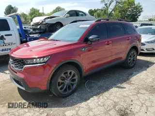 2023 Kia Sorento X-Line EX with VIN 5XYRHDLF2PG223488, listed as a Copart auction lot 68943704 with 22,680 mi miles and Salvage Title. Bid and sale history available at carsss.com. Image 1.