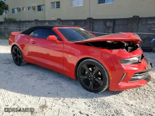 2018 Chevrolet Camaro 1LT with VIN 1G1FB3DXXJ0106642, listed as a Copart auction lot 43841085 with 66,467 mi miles and Salvage Title. Bid and sale history available at carsss.com. Image 4.