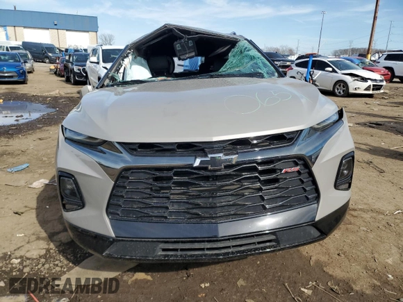 2021 Chevrolet Blazer RS with VIN 3GNKBERS3MS570651, listed as a Copart auction lot 49137475 with Not provided miles and Non repairable. Bid and sale history available at DreamBid. Image 5.