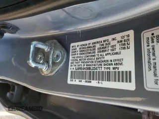 2011 Honda CR-V LX with VIN 5J6RE4H38BL034777, listed as a Copart auction lot 48660845 with 119,891 mi miles and Salvage Title. Bid and sale history available at DreamBid. Image 15.