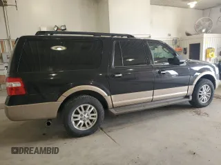 2013 Ford Expedition Max XLT with VIN 1FMJK1J55DEF29172, listed as a Copart auction lot 52540675 with 167,649 mi miles and Salvage title. Bid and sale history available at DreamBid. Image 3.