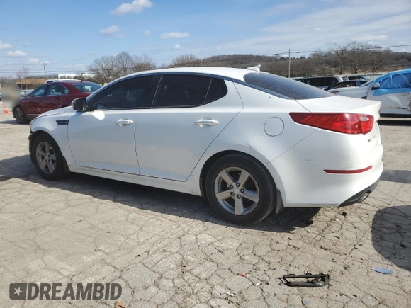 2014 Kia Optima LX with VIN 5XXGM4A74EG315850, listed as a Copart auction lot 41994735 with 196,673 mi miles and Clean Title. Bid and sale history available at carsss.com. Image 2.