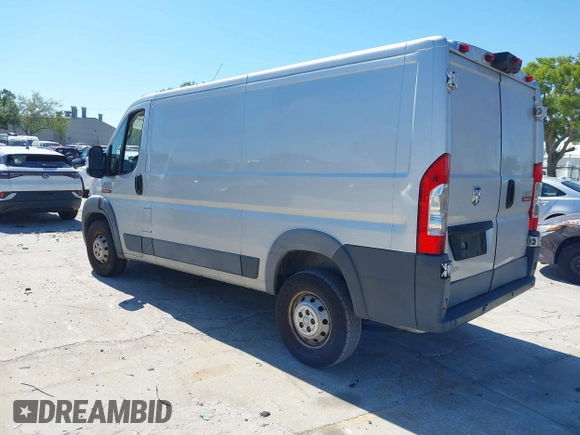 2018 Ram ProMaster Cargo with VIN 3C6TRVAG5JE131548, listed as a IAAI auction lot 41899642 with 207,746 mi miles and . Bid and sale history available at DreamBid. Image 3.