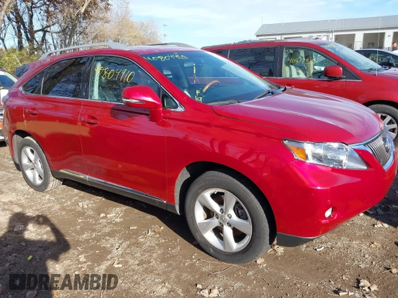 2012 Lexus RX 350 with VIN 2T2BK1BA6CC131552, listed as a IAAI auction lot 40804910 with 156,122 mi miles and . Bid and sale history available at DreamBid. Image 1.