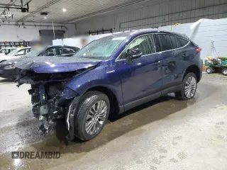 2021 Toyota Venza LE with VIN JTEAAAAH2MJ036893, listed as a Copart auction lot 85848004 with 0 mi miles and Salvage Title. Bid and sale history available at carsss.com. Image 1.