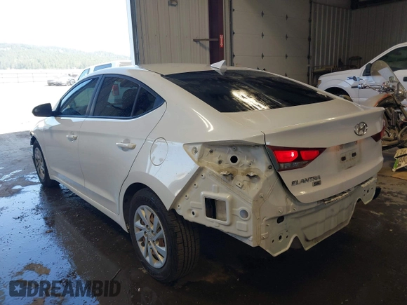 2017 Hyundai Elantra SE with VIN 5NPD74LF3HH165639, listed as a IAAI auction lot 42158157 with 123,352 mi miles and . Bid and sale history available at DreamBid. Image 3.