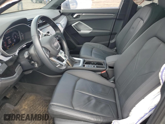 2021 Audi Q3 S line Premium with VIN WA1DECF38M1022053, listed as a Copart auction lot 47713663 with 17,545 mi miles. Bid and sale history available at carsss.com. Image 7.