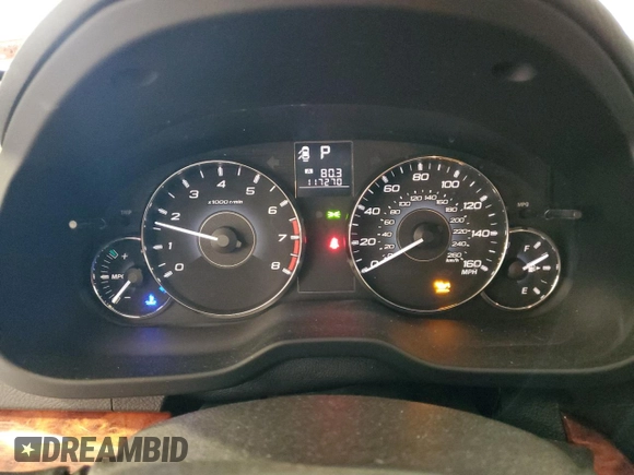 2012 Subaru Outback Limited with VIN 4S4BRDKC4C2280197, listed as a Copart auction lot 51958995 with 117,270 mi miles and Salvage title. Bid and sale history available at DreamBid. Image 9.