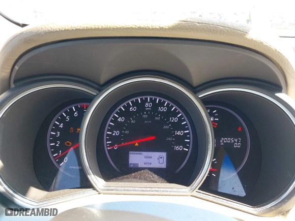 2011 Nissan Murano SV with VIN JN8AZ1MW1BW186845, listed as a IAAI auction lot 41781602 with 200,547 mi miles. Bid and sale history available at carsss.com. Image 7.