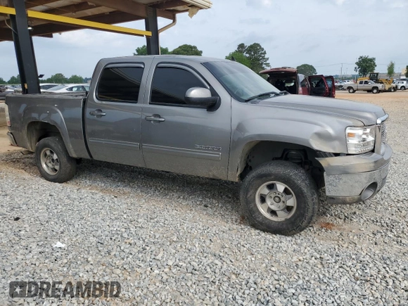 2013 GMC Sierra 1500 SLT with VIN 3GTP2WE73DG171361, listed as a Copart auction lot 54653995 with 187,218 mi miles and Salvage title. Bid and sale history available at DreamBid. Image 4.