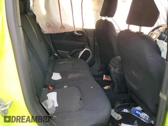 2018 Jeep Renegade Upland with VIN ZACCJBAB1JPJ48981, listed as a Copart auction lot 79749844 with Not provided miles and Non repairable. Bid and sale history available at DreamBid. Image 10.
