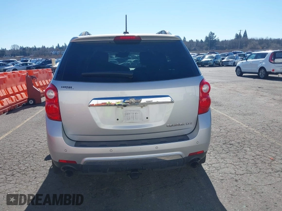 2015 Chevrolet Equinox LTZ with VIN 2GNFLDE32F6274691, listed as a IAAI auction lot 41693023 with 43,110 mi miles. Bid and sale history available at carsss.com. Image 16.