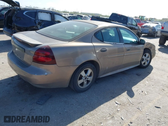 2006 Pontiac Grand Prix z VIN 2G2WP552X61161972, wystawiony jako IAAI lot #41825581 z przebiegiem 264 069 mil mil oraz . Historia ofert i sprzedaży dostępna na DreamBid. Obrazek 4.