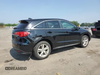 2015 Acura RDX with VIN 5J8TB4H36FL007492, listed as a Copart auction lot 60216875 with 102,437 mi miles and Salvage title. Bid and sale history available at DreamBid. Image 3.