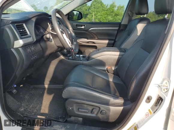 2019 Toyota Highlander Hybrid Limited with VIN 5TDDGRFH2KS071859, listed as a Copart auction lot 63679845 with 56,709 mi miles and Salvage title. Bid and sale history available at DreamBid. Image 7.