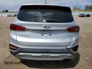 2019 Hyundai Santa Fe SE with VIN 5NMS2CADXKH135625, listed as a Copart auction lot 53326935 with 48,670 mi miles and Salvage Title. Bid and sale history available at carsss.com. Image 6.