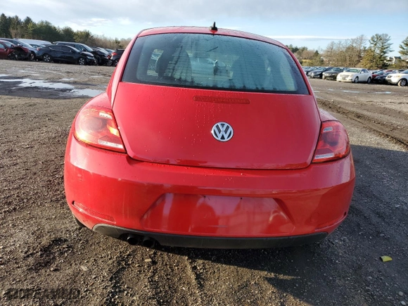 2012 Volkswagen Beetle 2.5L w/Sun/Sound/Nav PZEV with VIN 3VWJP7AT4CM664608, listed as a Copart auction lot 86560364 with 109,106 mi miles and Salvage Title. Bid and sale history available at carsss.com. Image 6.
