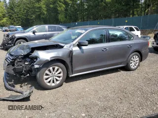 2013 Volkswagen Passat S with VIN 1VWAP7A36DC111333, listed as a Copart auction lot 52751895 with 133,066 mi miles and Salvage title. Bid and sale history available at DreamBid. Image 1.