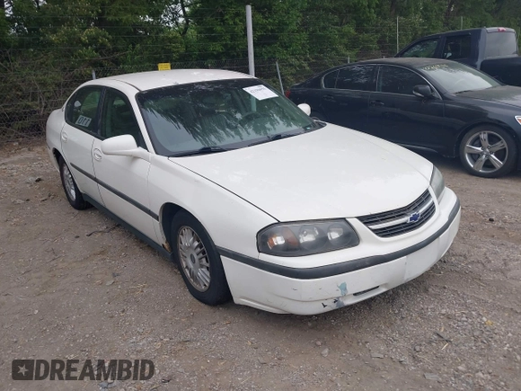 2001 Chevrolet Impala with VIN 2G1WF55E819234705, listed as a IAAI auction lot 42196055 with 188,546 mi miles and . Bid and sale history available at DreamBid. Image 1.