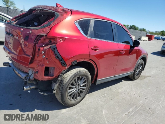 2020 Mazda CX-5 Sport with VIN JM3KFABMXL0827917, listed as a Copart auction lot 49413455 with 42,229 mi miles and Non Repairable. Bid and sale history available at carsss.com. Image 3.