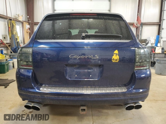 2006 Porsche Cayenne S z VIN WP1AB29P26LA70678, wystawiony jako Copart lot #57357145 z przebiegiem 207 978 mil mil oraz Czysty tytuł • Clean title. Historia ofert i sprzedaży dostępna na DreamBid. Obrazek 6.