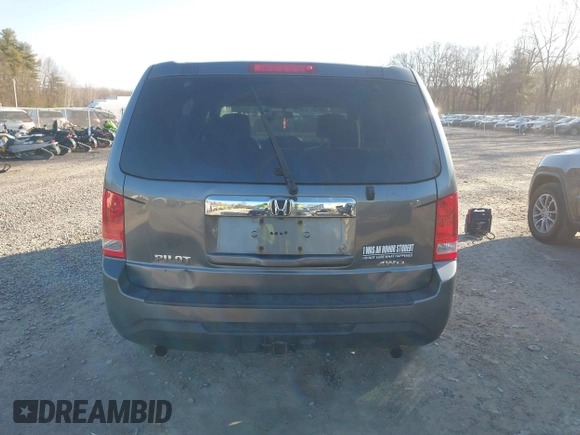 2013 Honda Pilot LX with VIN 5FNYF4H25DB073872, listed as a IAAI auction lot 41901435 with 171,529 mi miles. Bid and sale history available at carsss.com. Image 16.