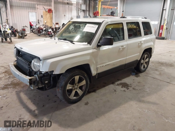 2017 Jeep Patriot High Altitude with VIN 1C4NJPFA6HD137833, listed as a IAAI auction lot 41644862 with 138,799 mi miles and . Bid and sale history available at carsss.com. Image 17.