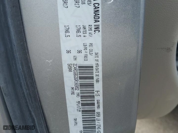 2016 Dodge Grand Caravan SE with VIN 2C4RDGBG3GR102052, listed as a Copart auction lot 52009565 with 223,966 mi miles and Salvage Title. Bid and sale history available at carsss.com. Image 13.