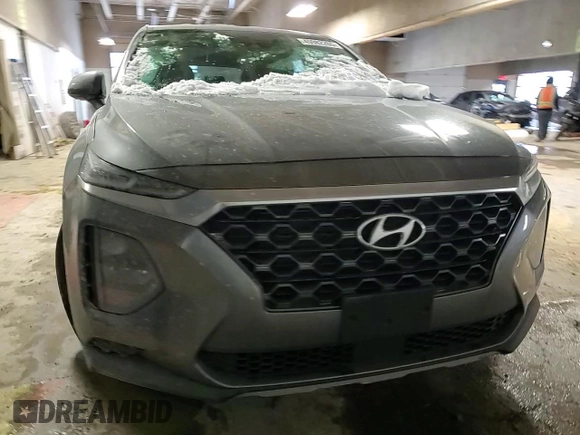 2019 Hyundai Santa Fe SE with VIN 5NMS23AD0KH079064, listed as a Copart auction lot 45982265 with 72,184 mi miles and Salvage Title. Bid and sale history available at DreamBid. Image 12.