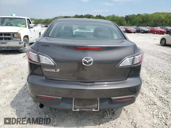 2010 Mazda Mazda3 i Touring with VIN JM1BL1SF5A1241636, listed as a Copart auction lot 52624185 with 96,466 mi miles and Salvage Title. Bid and sale history available at carsss.com. Image 6.