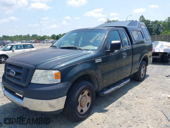 2005 Ford F-150 XL with VIN 1FTRF12255KD05760, listed as a IAAI auction lot 42642783 with 230,343 mi miles and . Bid and sale history available at DreamBid. Image 2.