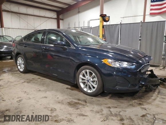 2020 Ford Fusion SE with VIN 3FA6P0LU3LR140462, listed as a Copart auction lot 63191685 with 21,578 mi miles and Salvage title. Bid and sale history available at DreamBid. Image 4.