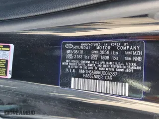 2019 Hyundai Veloster Turbo R-Spec with VIN KMHTH6AB8KU006287, listed as a Copart auction lot 79017114 with 71,751 mi miles and Salvage Title. Bid and sale history available at carsss.com. Image 12.