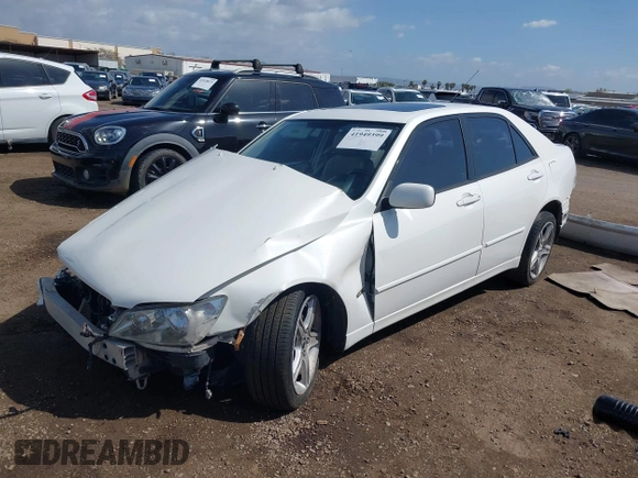 2002 Lexus IS 300/350 with VIN JTHBD192620056050, listed as a IAAI auction lot 41949399 with Not Provided miles and . Bid and sale history available at DreamBid. Image 17.
