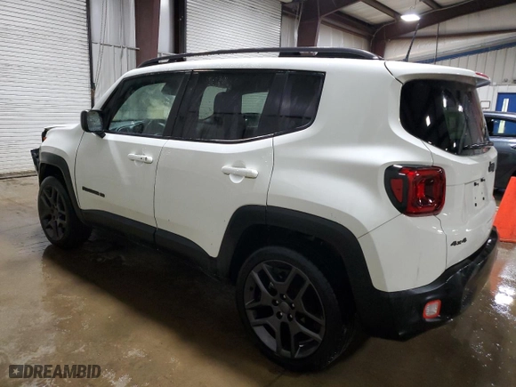 2021 Jeep Renegade Latitude with VIN ZACNJDB10MPM57646, listed as a Copart auction lot 48714865 with 0 mi miles and Salvage Title. Bid and sale history available at carsss.com. Image 2.