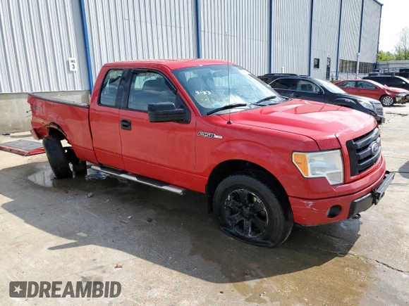 2010 Ford F-150 XL with VIN 1FTEX1EW9AFA16684, listed as a Copart auction lot 54856885 with 168,698 mi miles and Non repairable. Bid and sale history available at DreamBid. Image 4.