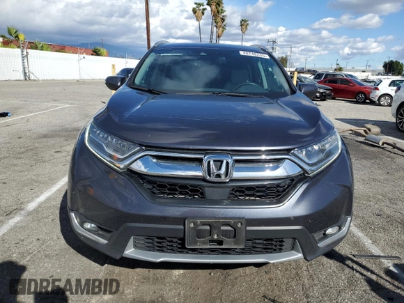2018 Honda CR-V Touring with VIN 7FARW1H94JE045111, listed as a Copart auction lot 48748245 with 94,752 mi miles and Salvage Title. Bid and sale history available at DreamBid. Image 5.