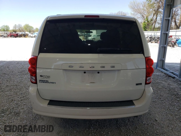 2013 Dodge Grand Caravan SXT with VIN 2C4RDGCG5DR554126, listed as a Copart auction lot 52160805 with 201,161 mi miles and Salvage Title. Bid and sale history available at DreamBid. Image 6.