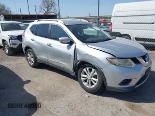 2015 Nissan Rogue SV with VIN KNMAT2MV7FP542872, listed as a IAAI auction lot 42014716 with 134,240 mi miles and . Bid and sale history available at carsss.com. Image 1.