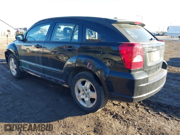 2008 Dodge Caliber SXT with VIN 1B3HB48BX8D658778, listed as a IAAI auction lot 41455439 with 165,874 mi miles. Bid and sale history available at carsss.com. Image 3.